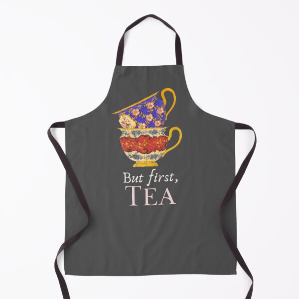 Item preview, Tea Lover Meme - But First, Tea! Fine Art Teacups designed and sold by MaryKunzGoldman.