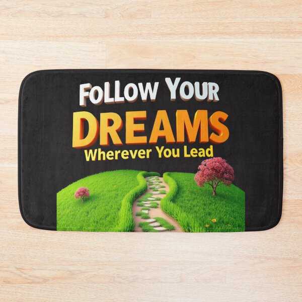Item preview, FOLLOW YOUR DREAMS WHEREVER THEY LEAD - Inspiring T-shirt.  designed and sold by Mikel-empire.
