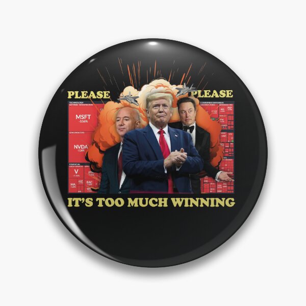 Item preview, Trump | It's Too Much Winning designed and sold by Red Star.