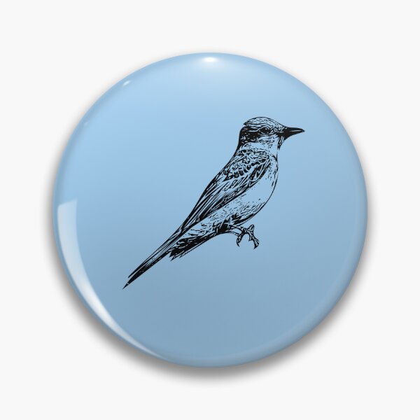 Item preview, Couch's Kingbird Black Design  designed and sold by designsasstultd.