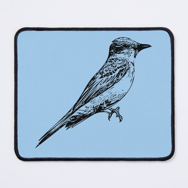 Item preview, Couch's Kingbird Black Design  designed and sold by designsasstultd.