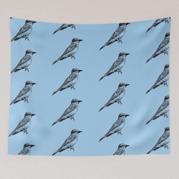 Item preview, Couch's Kingbird Black Design  designed and sold by designsasstultd.