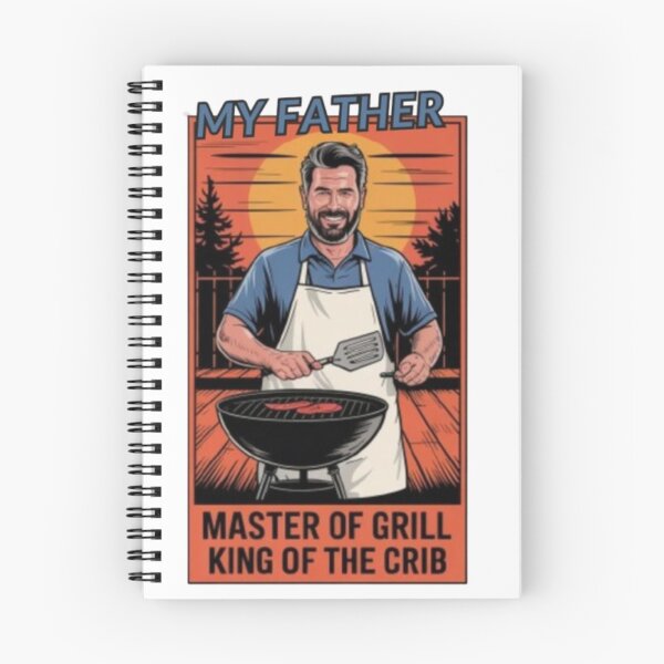 Item preview, my father master of grill king of the crib designed and sold by DesignNadine.