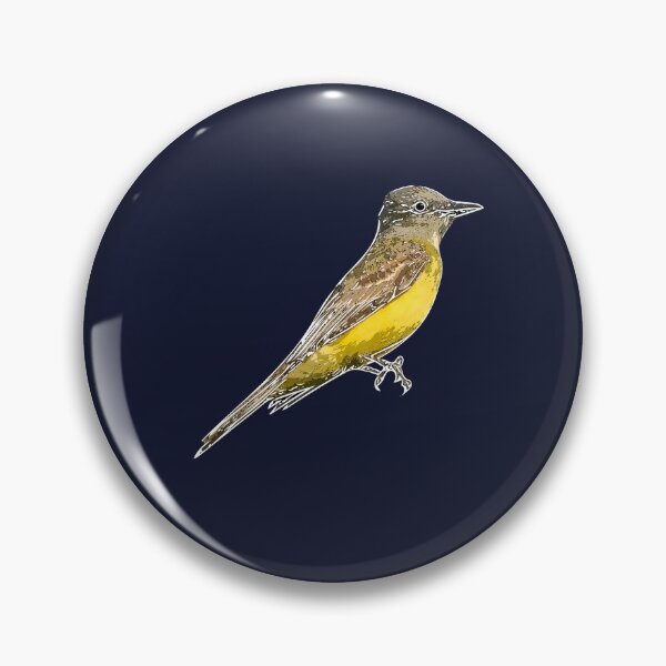 Item preview, Couch's Kingbird White Alternate Design  designed and sold by designsasstultd.