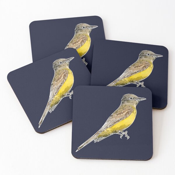 Item preview, Couch's Kingbird White Alternate Design  designed and sold by designsasstultd.