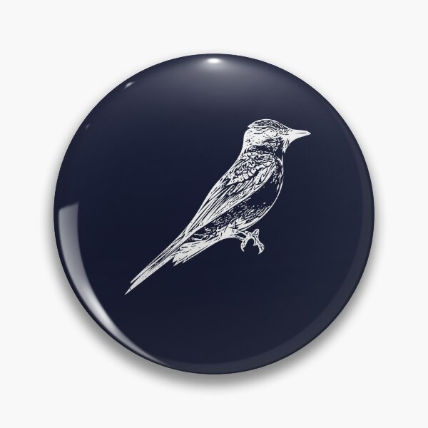 Item preview, Couch's Kingbird White Design  designed and sold by designsasstultd.