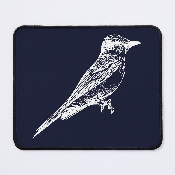 Item preview, Couch's Kingbird White Design  designed and sold by designsasstultd.