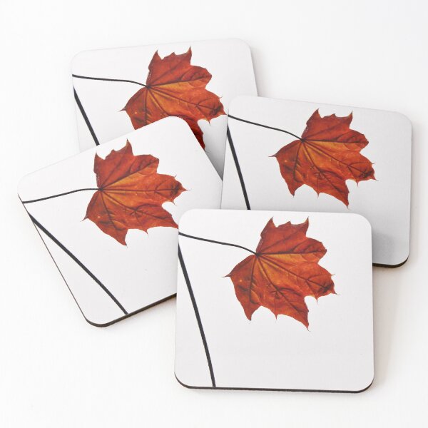 Item preview, RUSSET AUTUMN MAPLE LEAF SILHOUETTE designed and sold by Richard Brookes Photography.