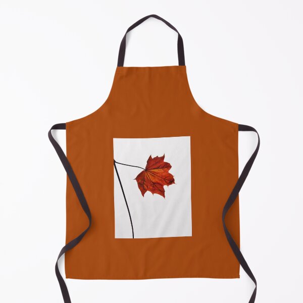 Item preview, RUSSET AUTUMN MAPLE LEAF SILHOUETTE designed and sold by Richard Brookes Photography.