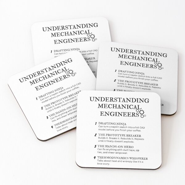 Item preview, Funny Mechanical Engineer Definitions – Engineering Humor Design designed and sold by PsyFlow35.