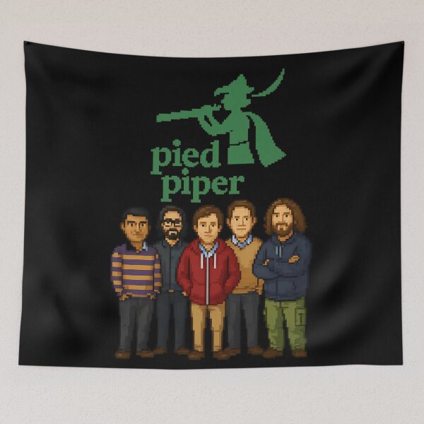 Item preview, Silicon Valley TV Series Pixel Art designed and sold by Le-Freak.