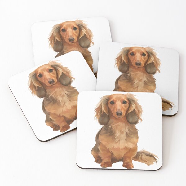 Item preview, Long-Haired Dachshund puppy designed and sold by SMARTKIT  DESIGNAGENCY.