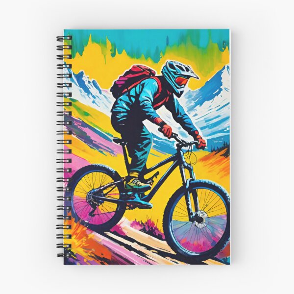 Item preview, Frozen Heights – MTB Shredder in the Snowy Alps designed and sold by GrizzlyCollective.