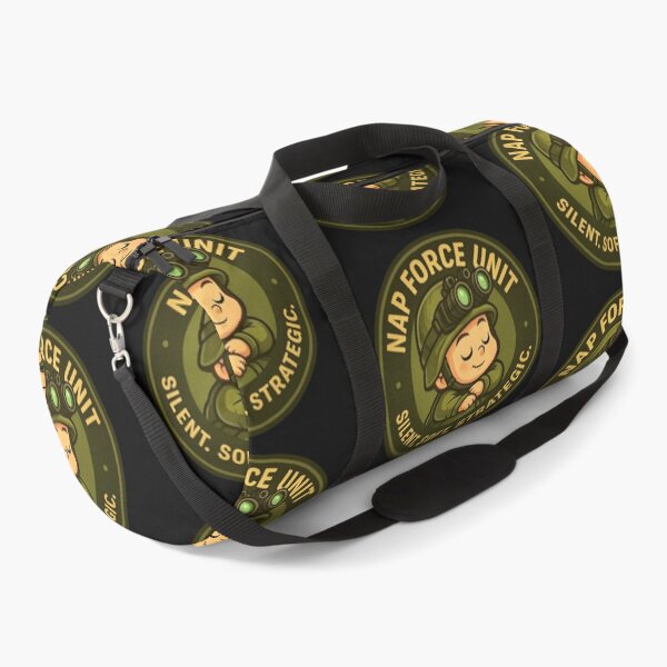 Item preview, Nap Force Unit Patch – “Silent. Soft. Strategic.” Tactical Baby Soldier Design designed and sold by Fresh-Threads-X.