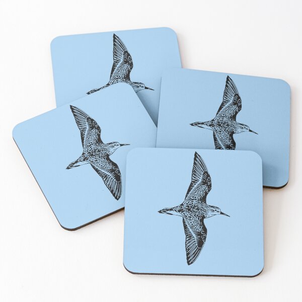 Item preview, Western Sandpiper Flying Black Design  designed and sold by designsasstultd.