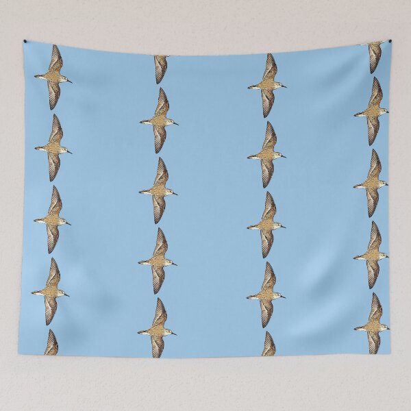 Item preview, Western Sandpiper Flying Black Alternate Design  designed and sold by designsasstultd.