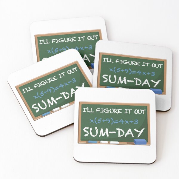 Item preview, Sum-Day Math Pun designed and sold by BundaBear.