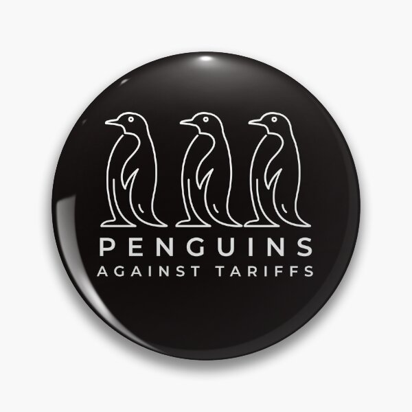 Item preview, Penguins against Tarrifs - Anti Trump tariff design designed and sold by DestinationAU.