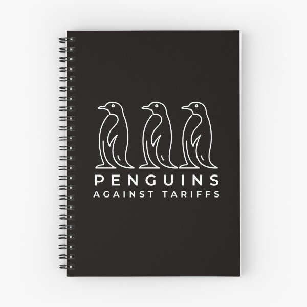 Item preview, Penguins against Tarrifs - Anti Trump tariff design designed and sold by DestinationAU.