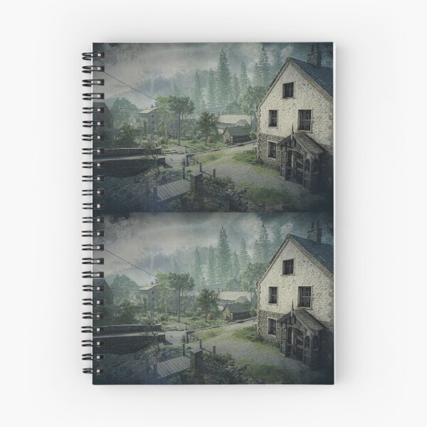 Item preview, Nuclear Fall Green Wasteland Landscape House Loading Screen designed and sold by PatrickSteel.