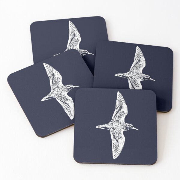 Item preview, Western Sandpiper Flying White Design  designed and sold by designsasstultd.