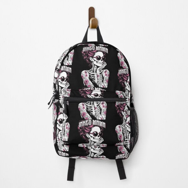 Item preview, Inked Mama Messy Bun Gothic Cute Skeleton Tattoo Mom Ink designed and sold by GrandeDuc.