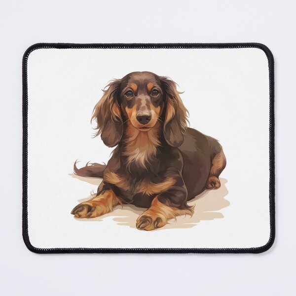 Item preview, Long-Haired Dachshund puppy designed and sold by SMARTKIT  DESIGNAGENCY.