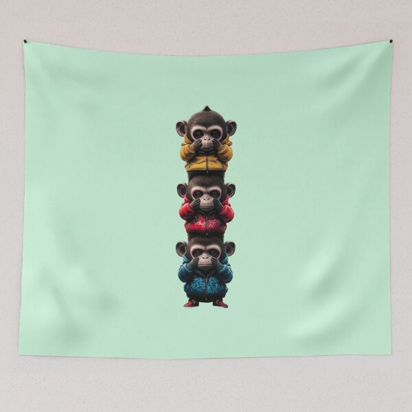 Item preview, 3 Monkeys designed and sold by Aise06.