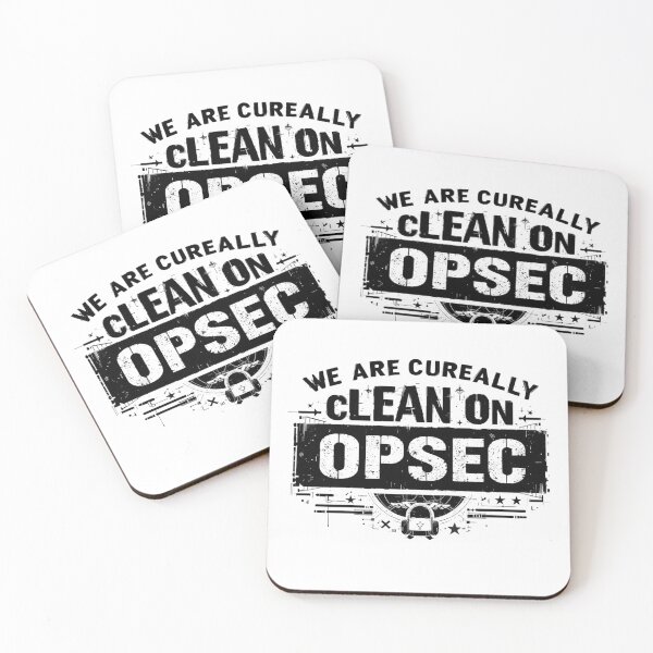 Item preview, We Are Currently Clean on OPSEC | Military Intelligence Humor | Security Awareness Tee designed and sold by Moh-nd-Eg.
