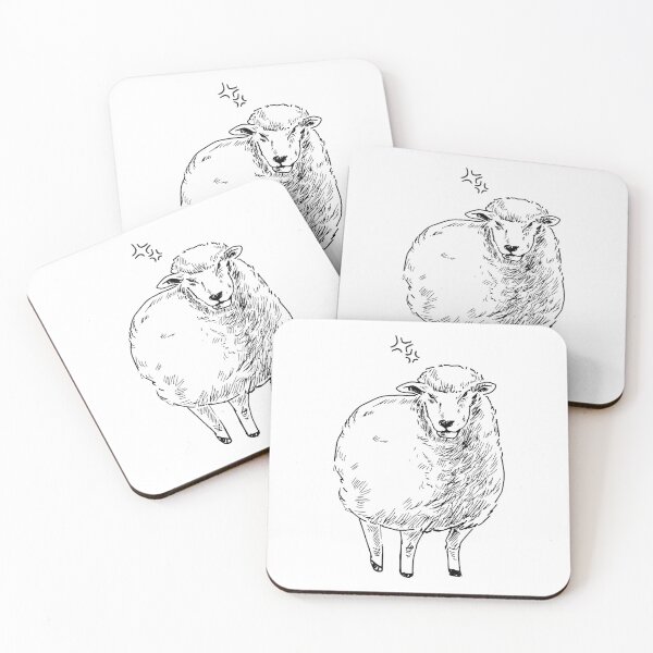 Item preview, Angry Sheep designed and sold by GRINspiration.