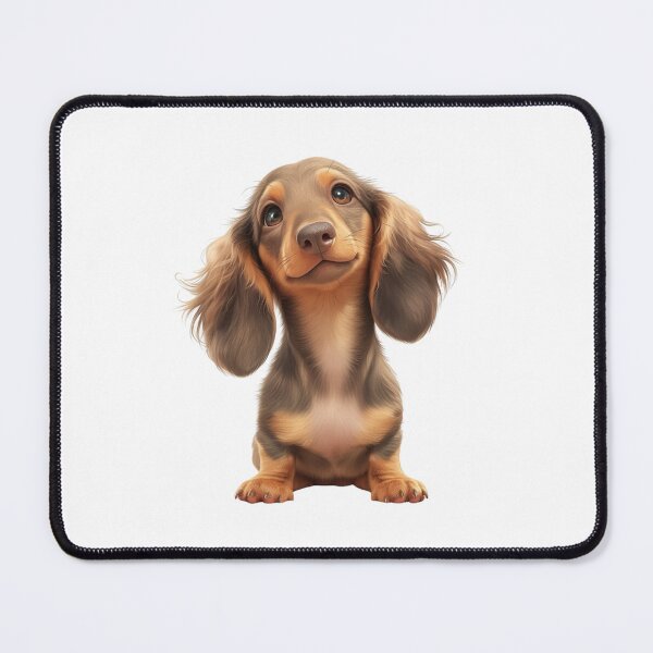 Item preview, Long-Haired Dachshund puppy designed and sold by SMARTKIT  DESIGNAGENCY.