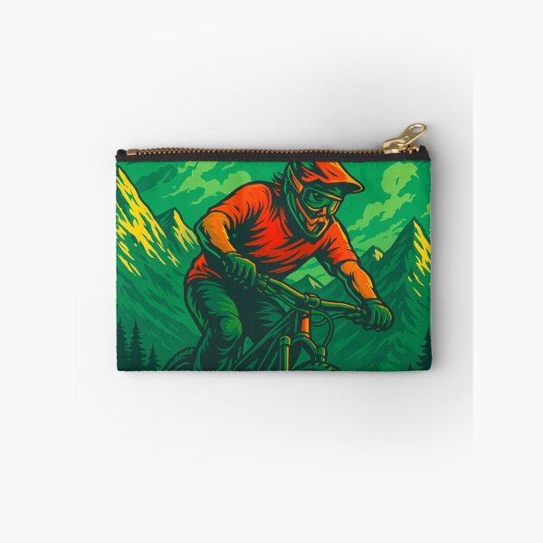 Item preview, Green & Red MTB Shredder – Trailblazing Energy designed and sold by GrizzlyCollective.