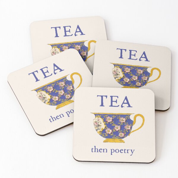Item preview, Tea Then Poetry Elegant Regency Era Teacup designed and sold by MaryKunzGoldman.