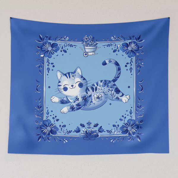 Item preview, AS CUTE AS A KITTY CAT--SEAMLESS PATTERN designed and sold by WendyMaree.