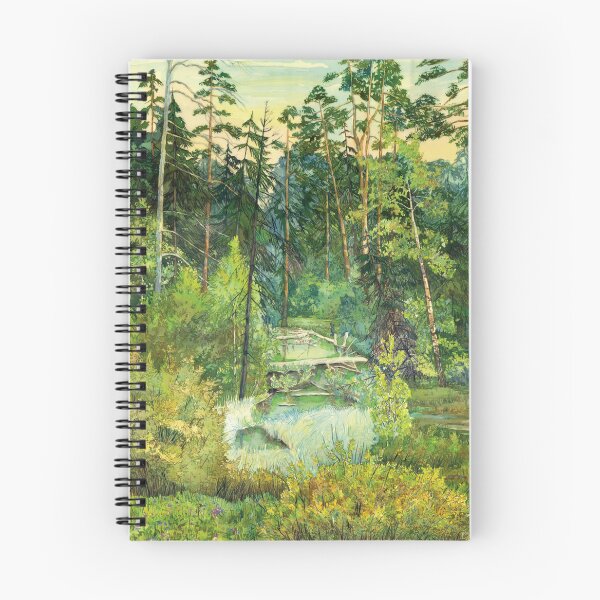 Item preview, Forest painting  watercolor    designed and sold by SVETLANA ZOLOTAREVA.