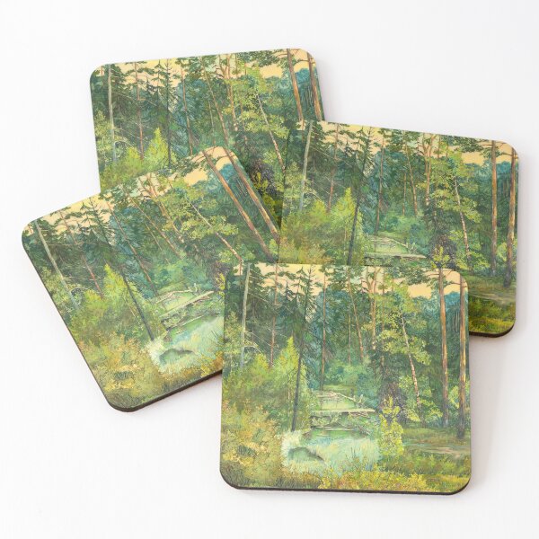 Item preview, Forest painting  watercolor    designed and sold by SVETLANA ZOLOTAREVA.