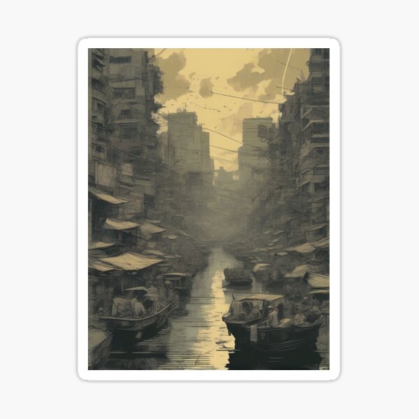 Item preview, vietnam river travel designed and sold by RetroTraveler.