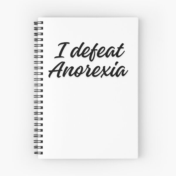 Item preview, I defeat Anorexia  designed and sold by ladylalitafanta.