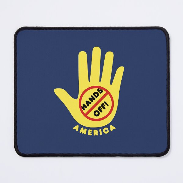 Item preview, Hands Off - America Protests designed and sold by DoherDesigns.