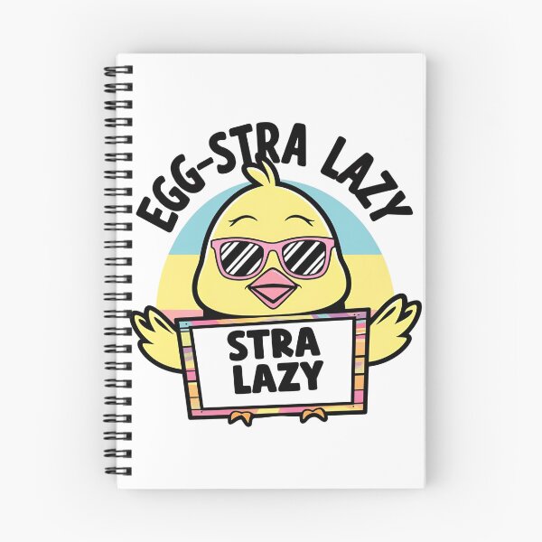 Item preview, Egg-stra lazy designed and sold by whatthefoxsays.