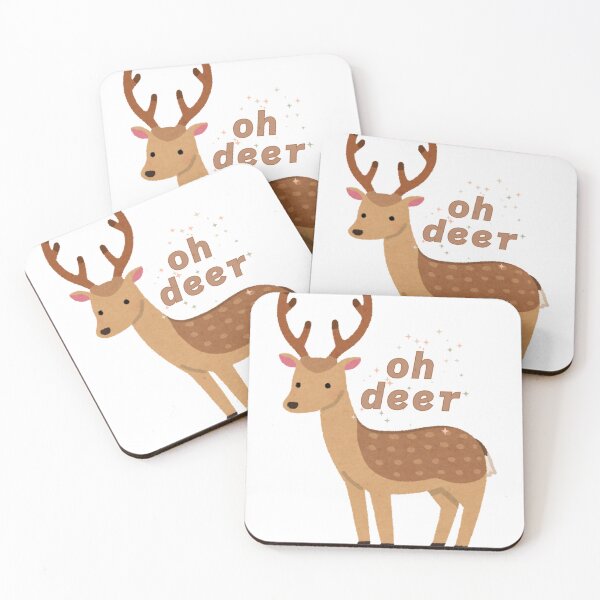 Item preview, Oh deer | Oh dear designed and sold by PrintyRelatable.