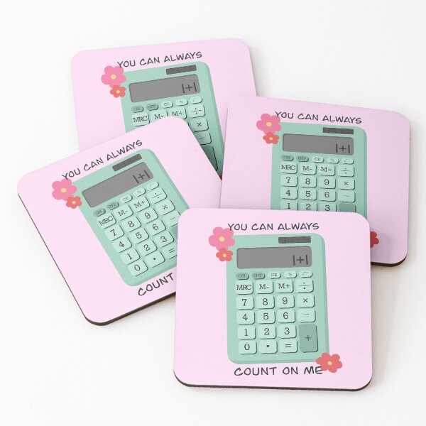 Item preview, Count On Me Math Pun designed and sold by BundaBear.