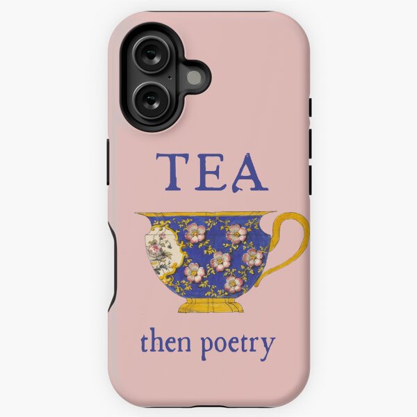 Item preview, Pink Tea Then Poetry Süßes Regencycore-Tee-Meme designed and sold by MaryKunzGoldman.