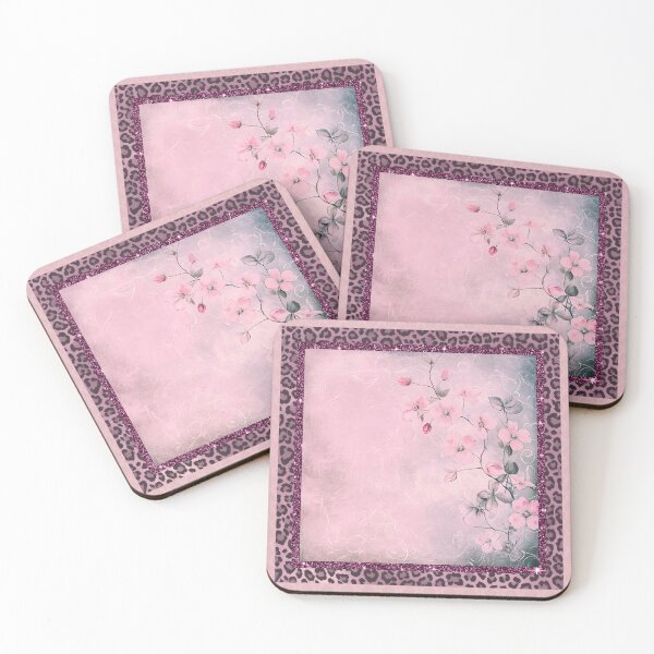 Item preview, Pink mixed floral pattern with butterfly designed and sold by Renee Lavoie.
