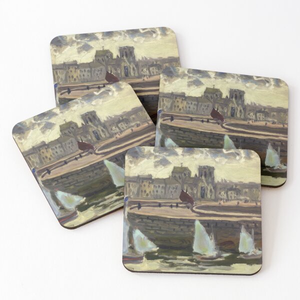 Item preview, Boats in Port at Low Tide   1905    by Pierre Bonnard designed and sold by ShelbyMCCCay.