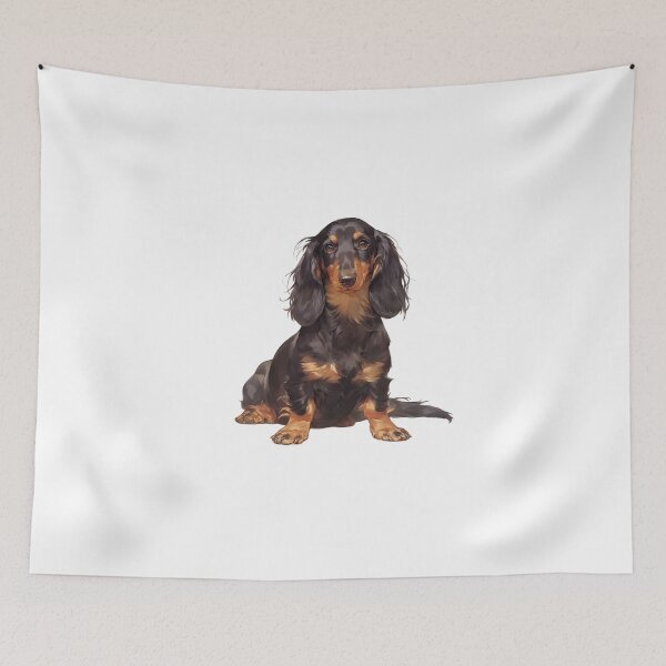 Item preview, Long-Haired Dachshund puppy designed and sold by SMARTKIT  DESIGNAGENCY.