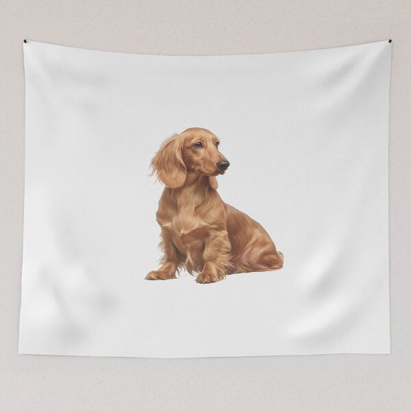 Item preview, Long-Haired Dachshund puppy designed and sold by SMARTKIT  DESIGNAGENCY.