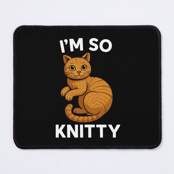 Item preview, Knitted Wool Cat I'm So Knitty designed and sold by Blok45.
