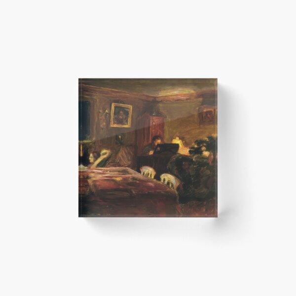 Item preview, Claude Terrasse at the Piano   Post Impressionism   by Pierre Bonnard designed and sold by ShelbyMCCCay.