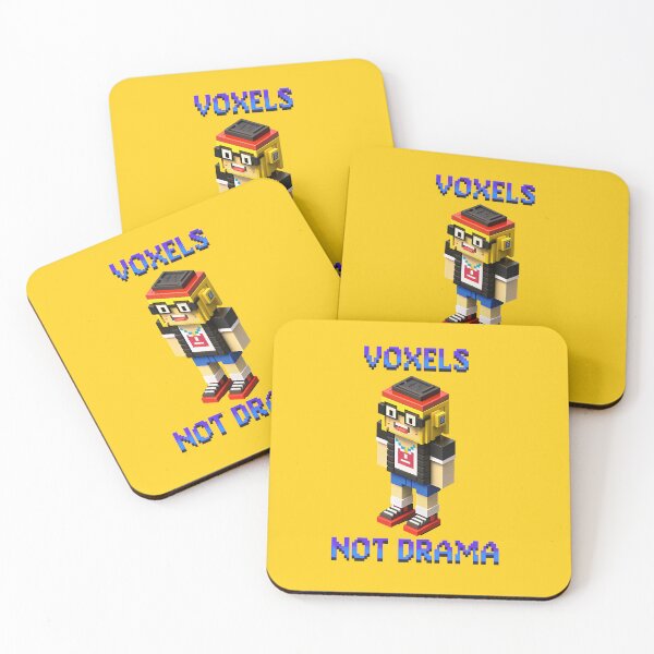 Item preview, Voxels Not Drama – Retro Gamer 3D Style designed and sold by EnjoyaGift.